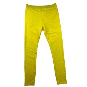 Yitty Athleisure Leggings High Waisted Yellow XL Style LG2251575